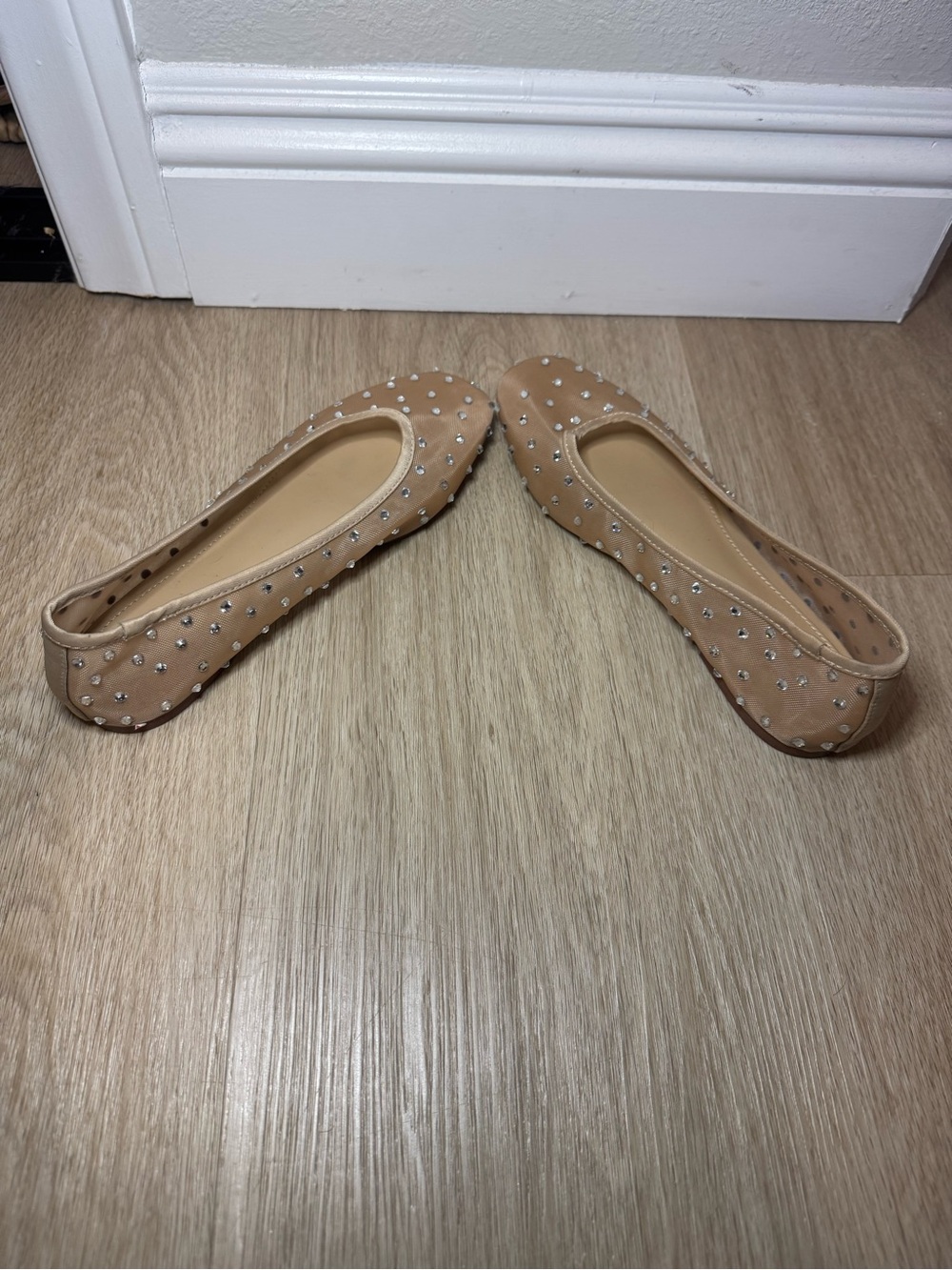 Mango Women's Rhinestone Ballerinas - Picture 5 of 7